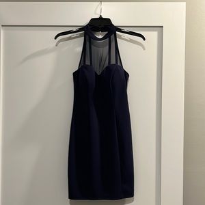 Navy blue dress